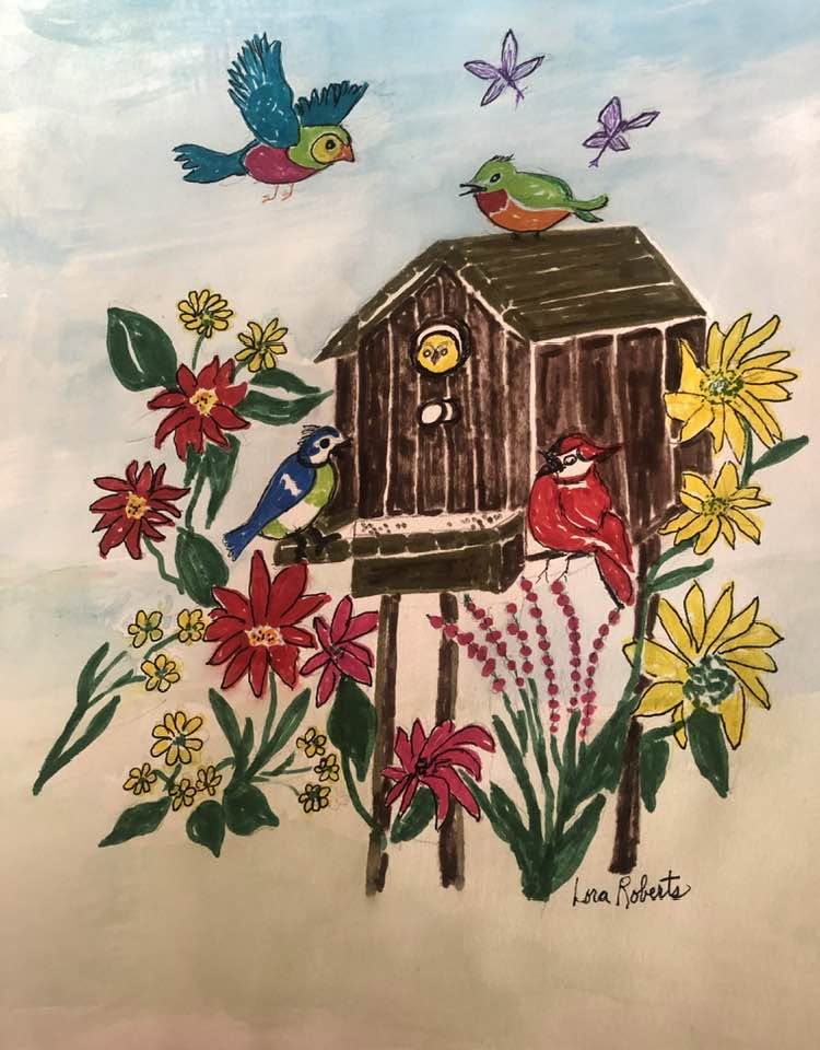 Spring Songbird Cottage
