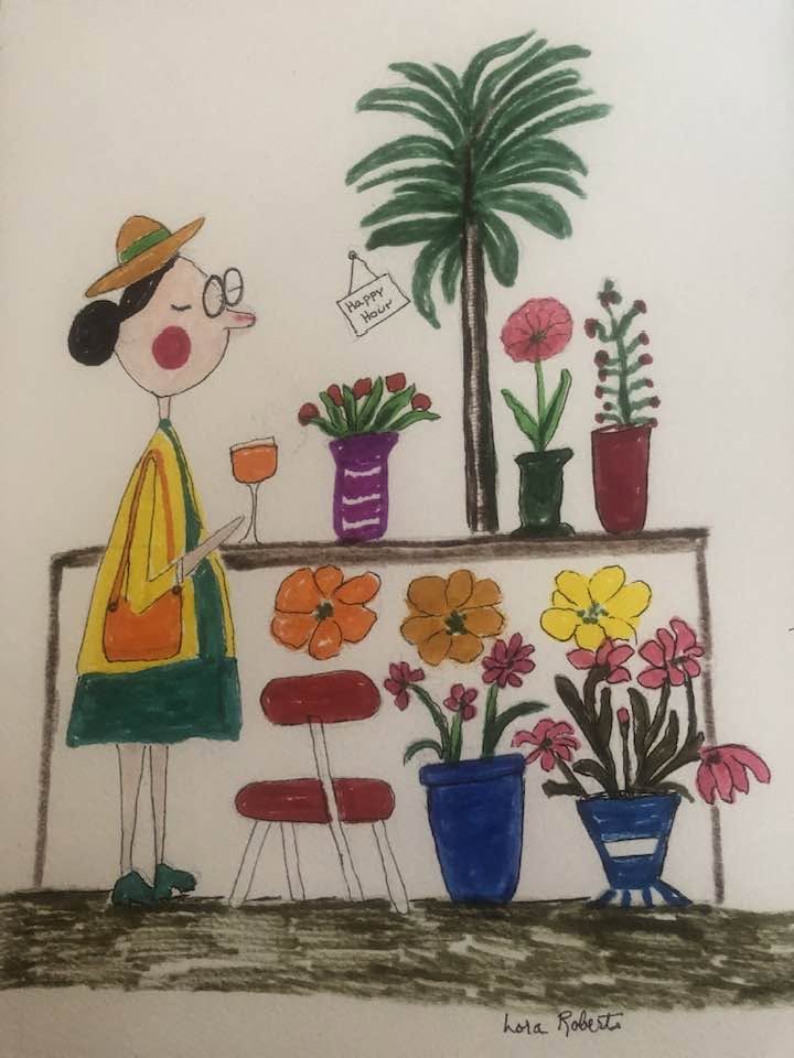 Flower Market Morning