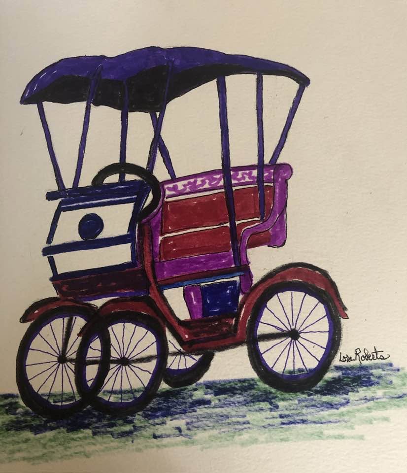 Vintage Garden Carriage