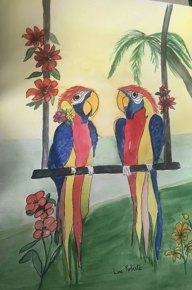 Tropical Lovebirds