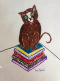 The Scholar Cat