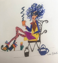 Morning Coffee in the Garden